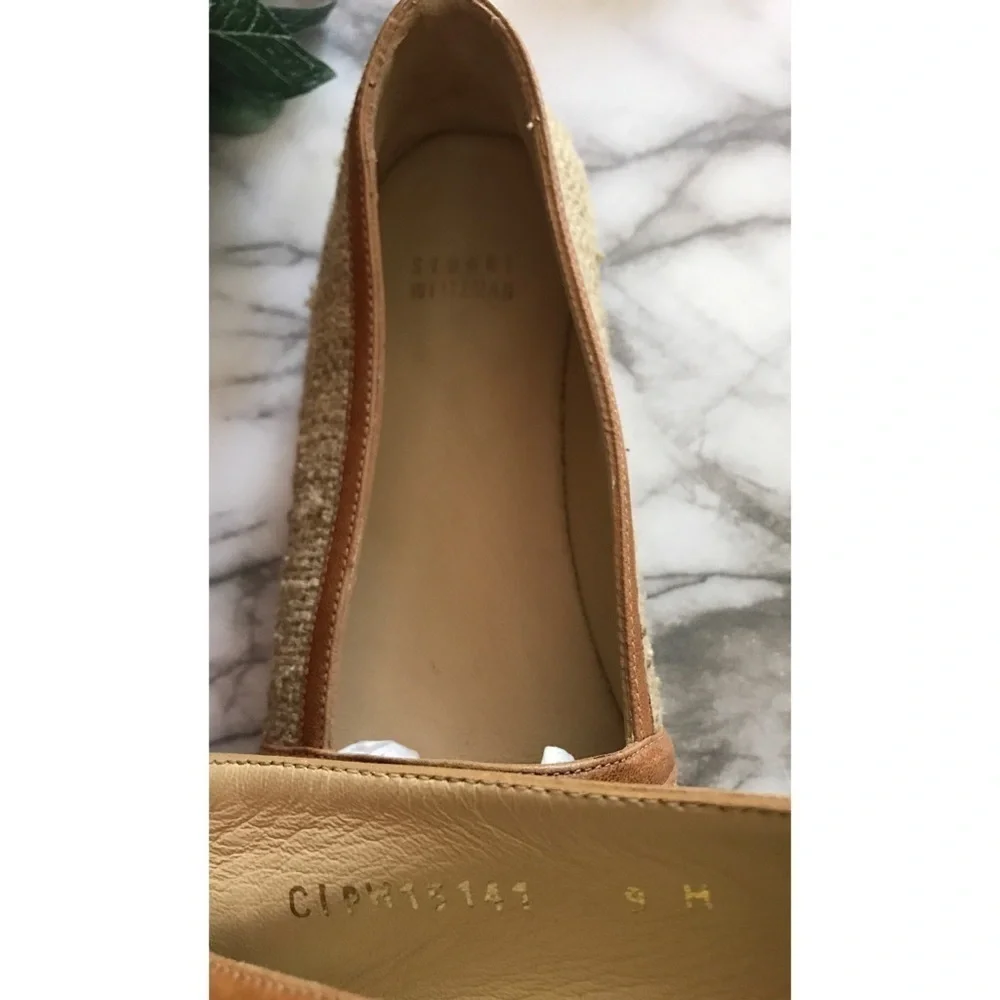 Stuart Weitzman Leopard Animal Print Espadrilles​​​​​​​